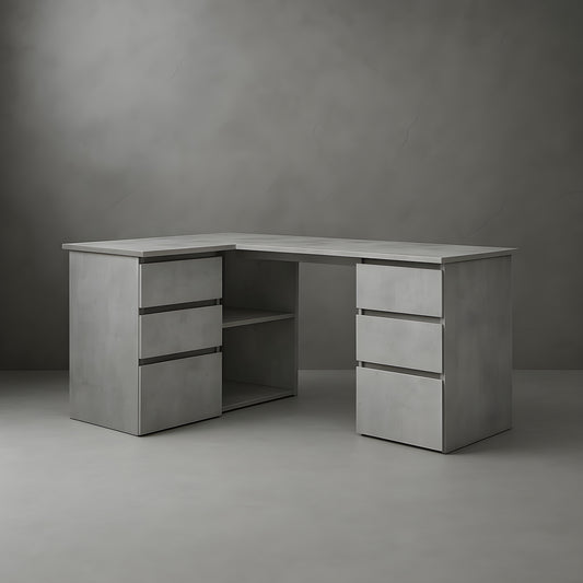 Bureau d'Angle en Bois | Desk-Elite