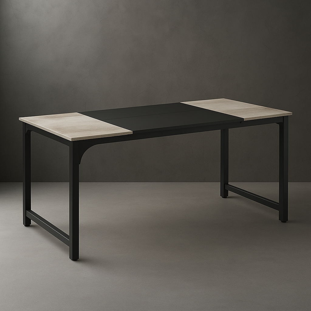 Bureau de Travail Professionnel Grège | Desk-Elite