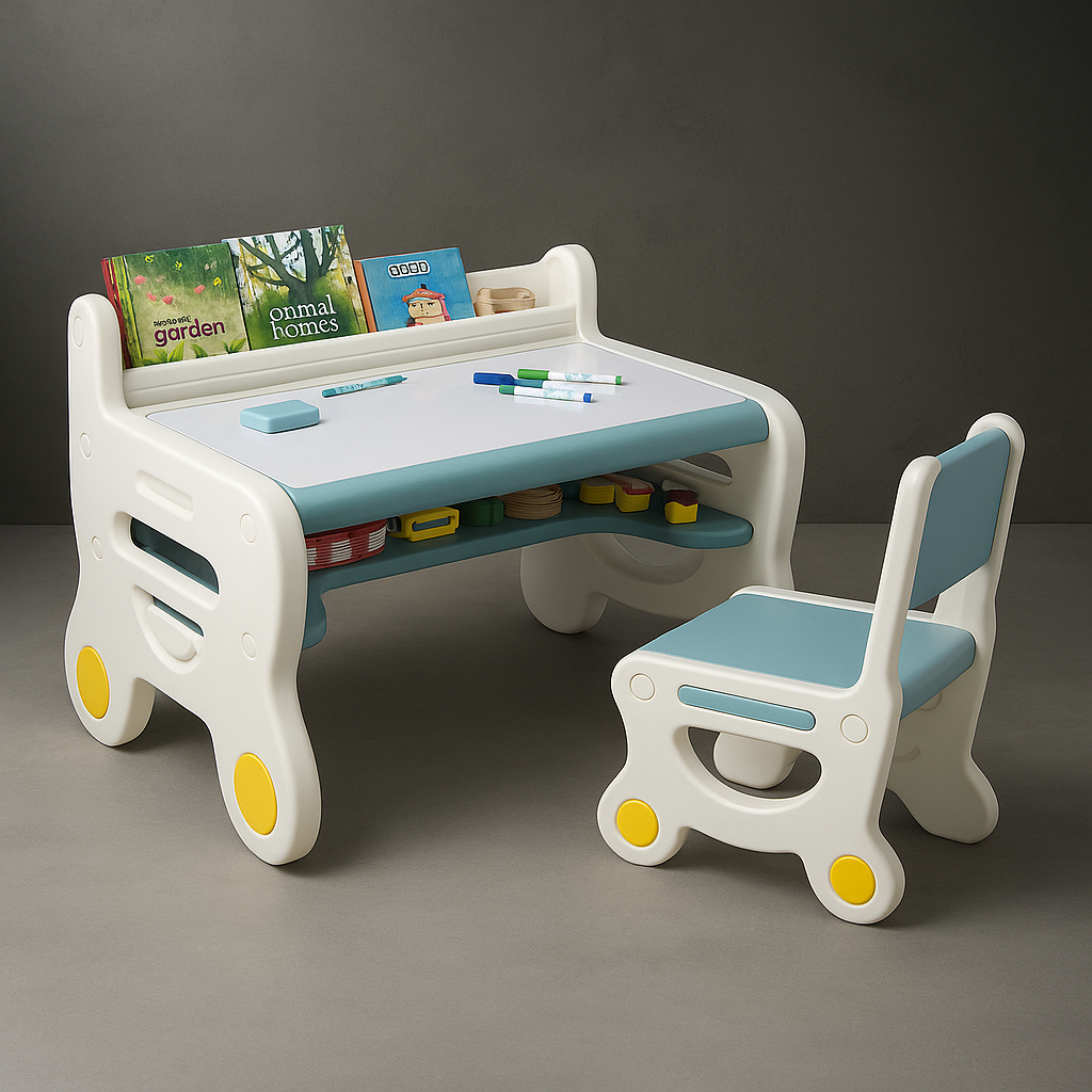 Bureau pour Enfant Bleu | Desk-Elite