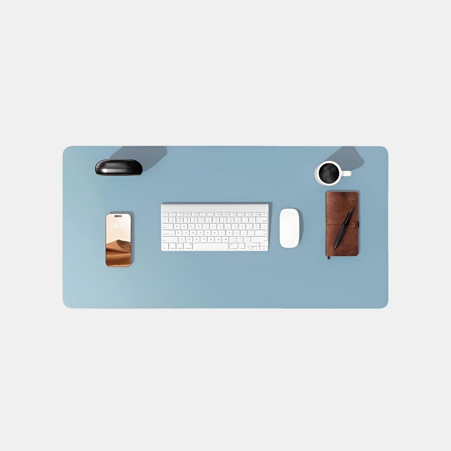 Meilleur Tapis de Souris XXL Bleu Clair 2 | Desk-Elite