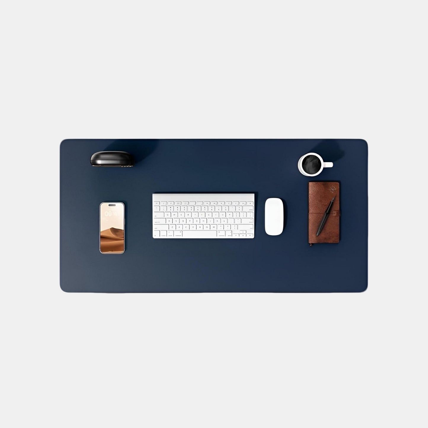 Meilleur Tapis de Souris XXL Bleu Foncé | Desk-Elite