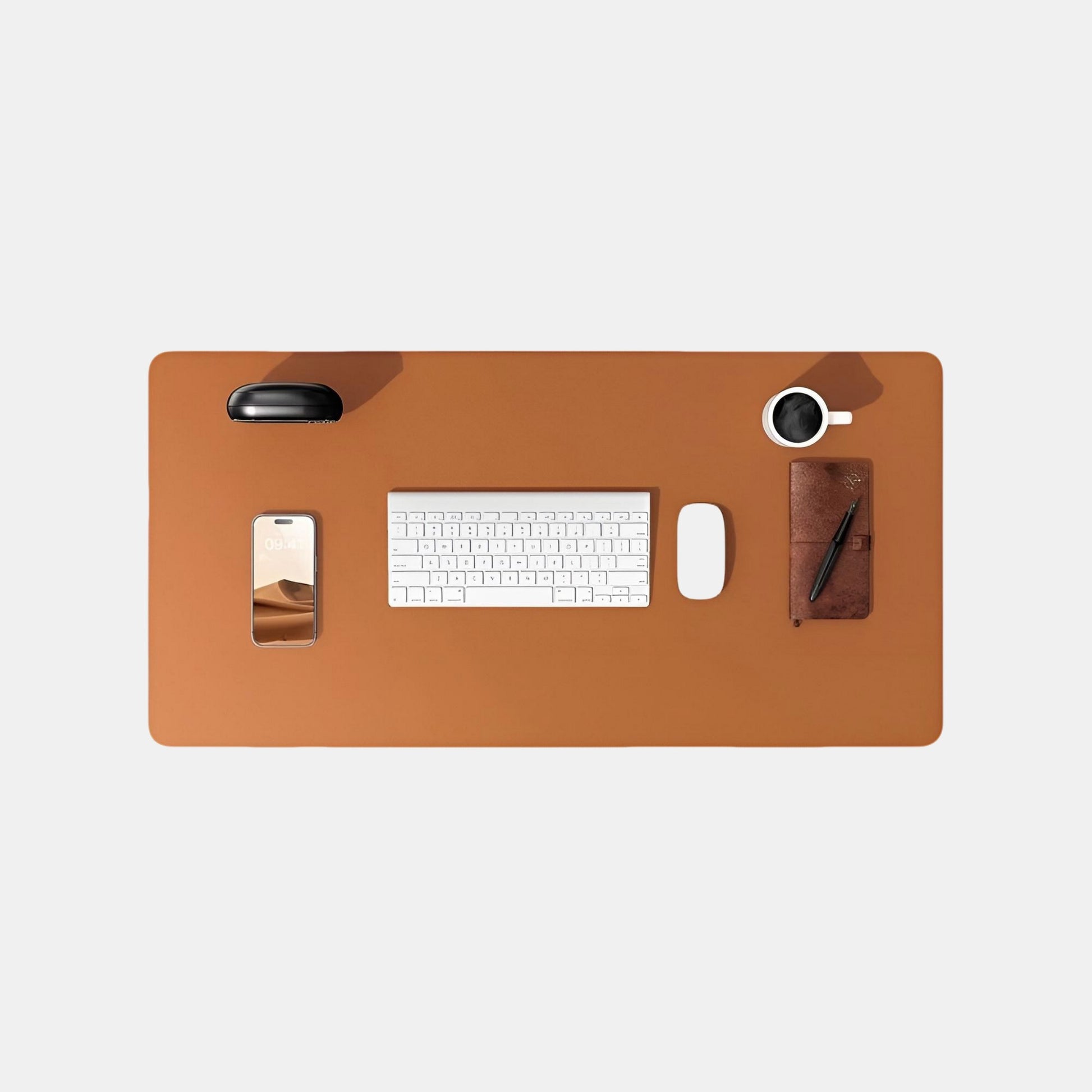 Meilleur Tapis de Souris XXL marron | Desk-Elite