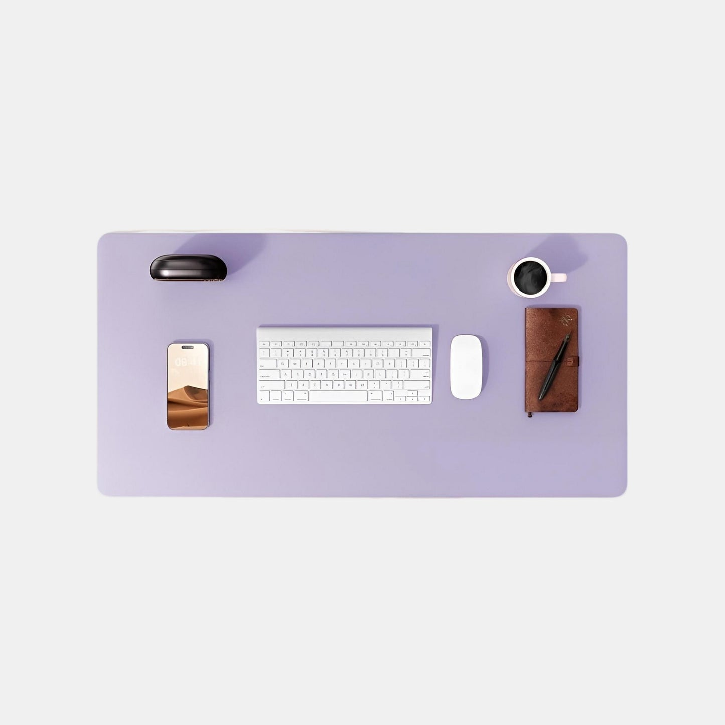 Meilleur Tapis de Souris XXL Violet Clair | Desk-Elite