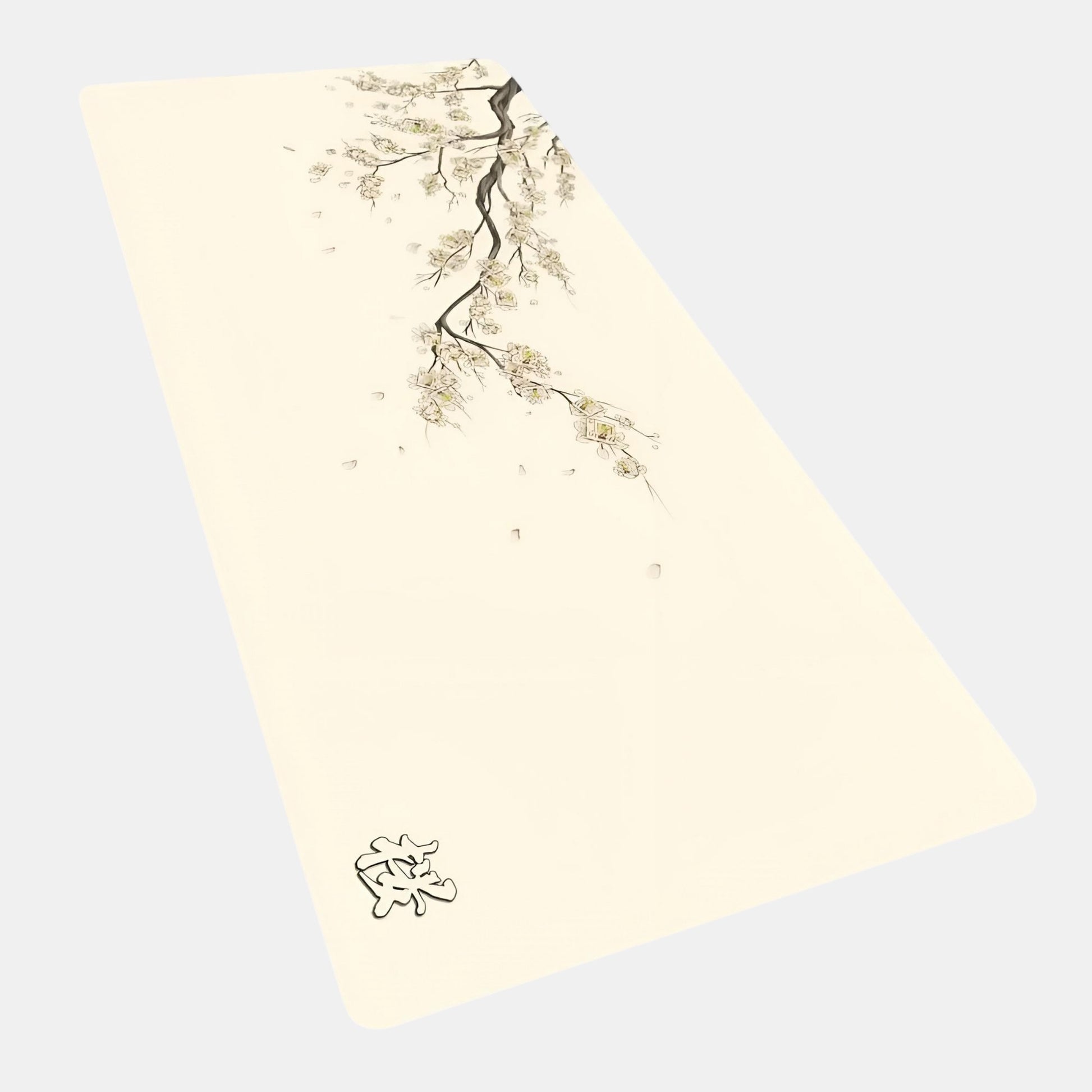 Tapis de Souris XXL Blanc Or et Blanc | Desk-Elite