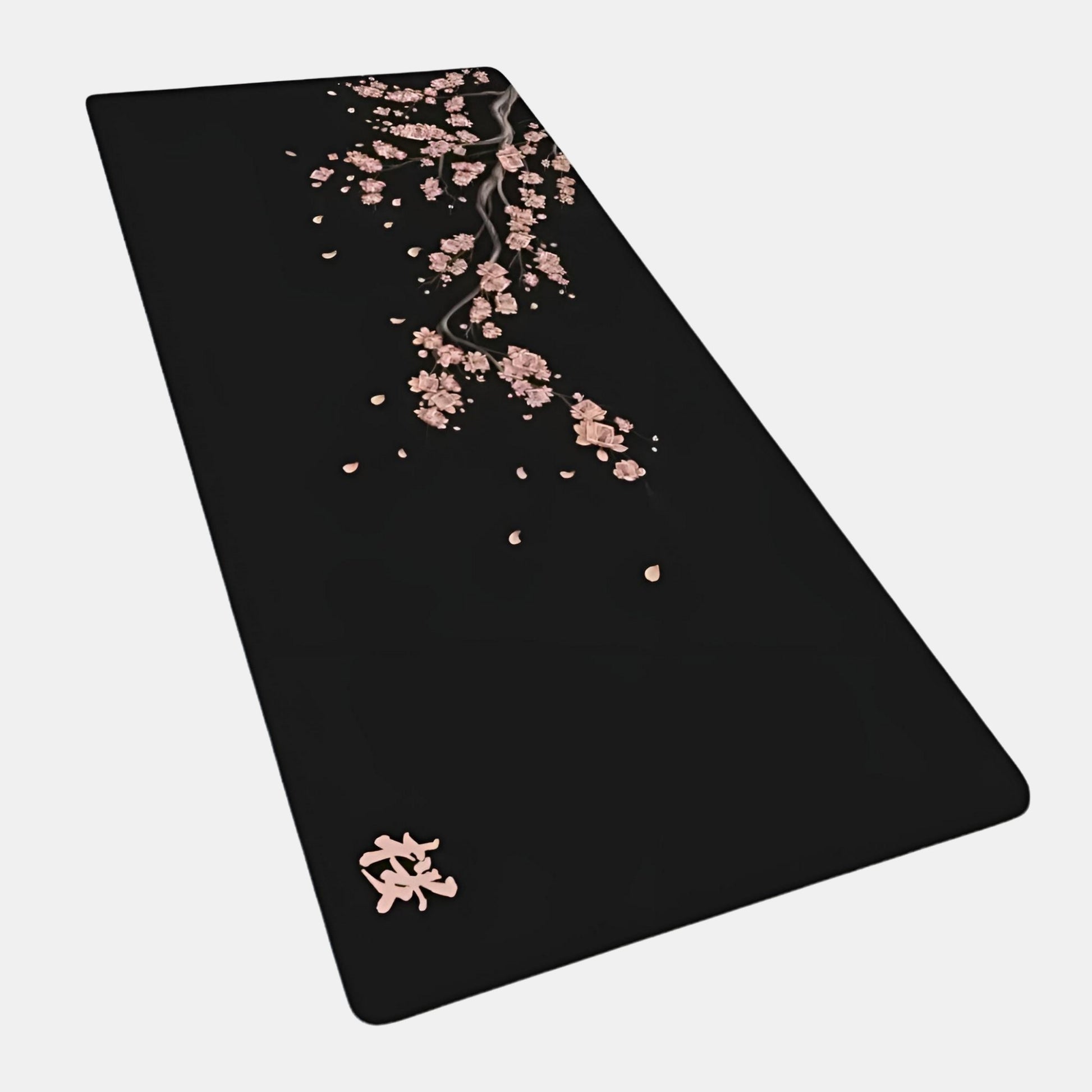 Tapis de Souris XXL Blanc Orange et Noir | Desk-Elite
