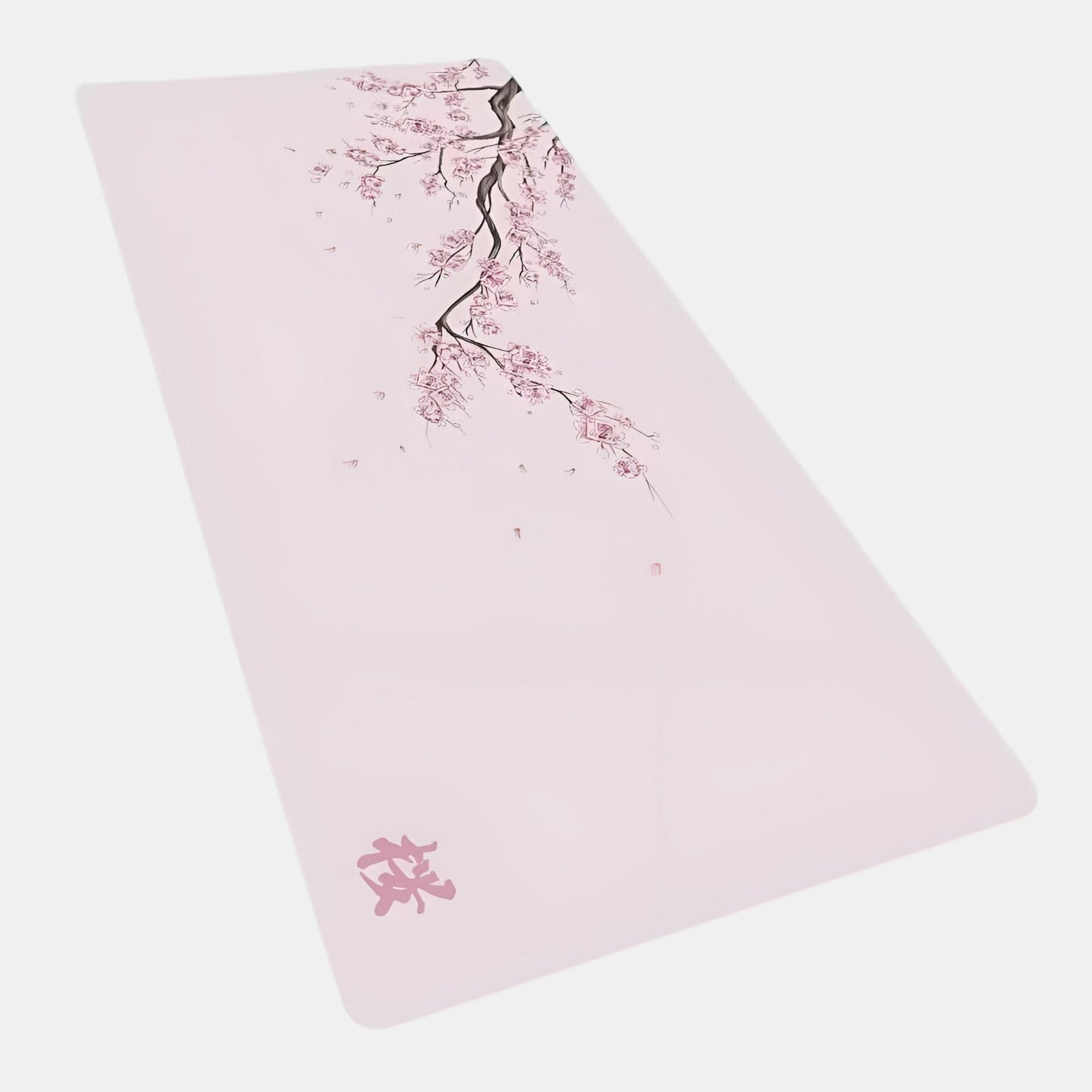 Tapis de Souris XXL Blanc Rose | Desk-Elite