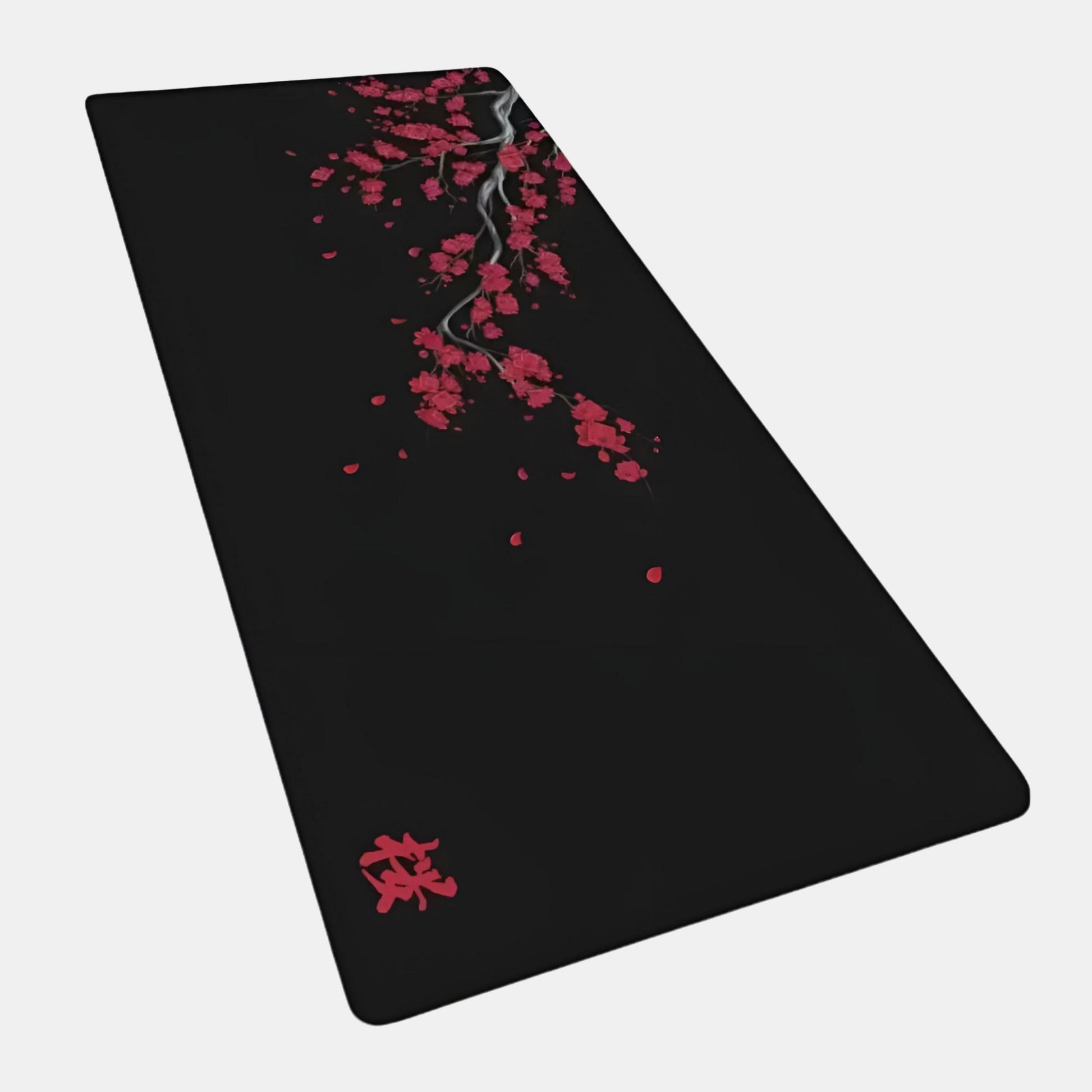 Tapis de Souris XXL Blanc Rouge et Noir | Desk-Elite