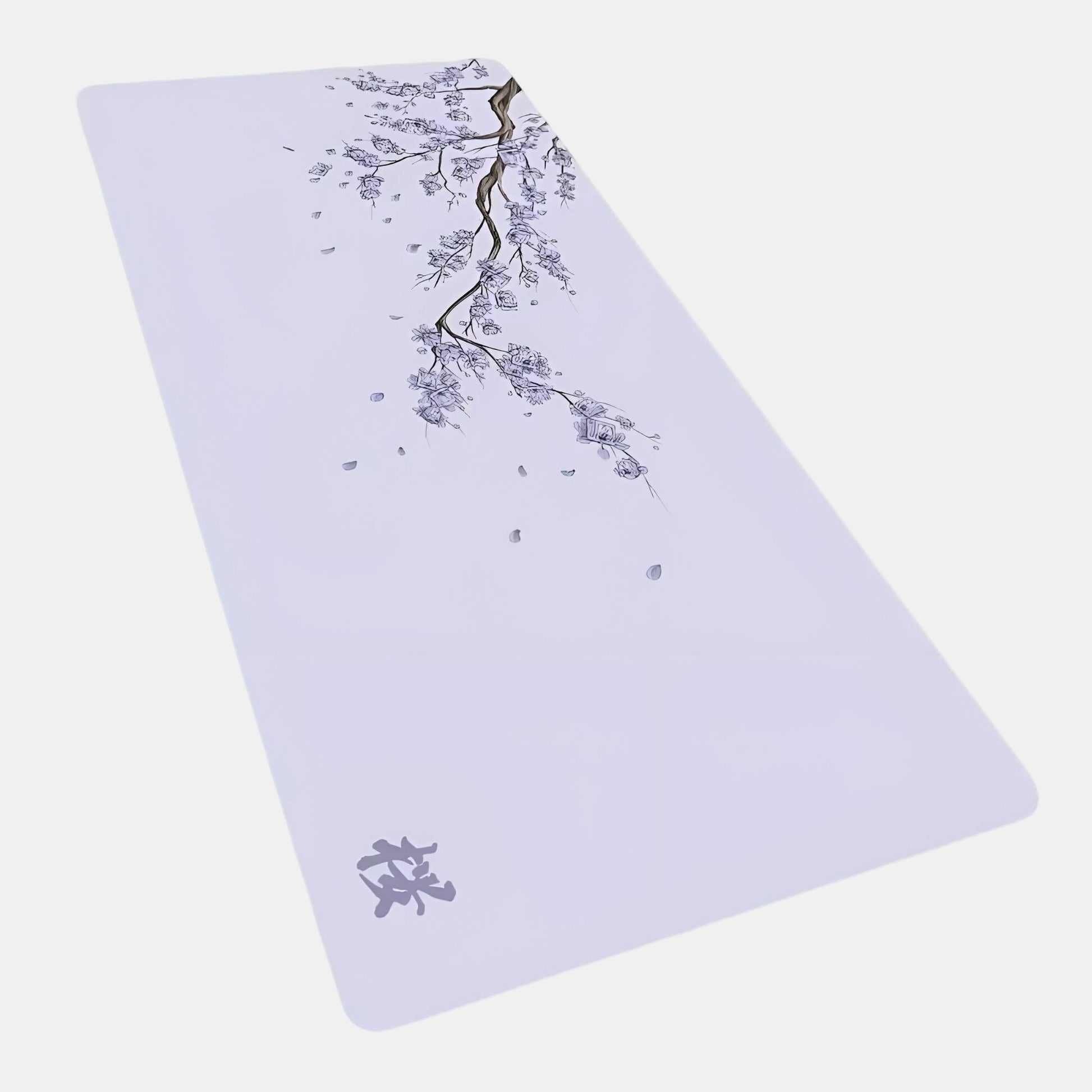 Tapis de Souris XXL Blanc Violet | Desk-Elite