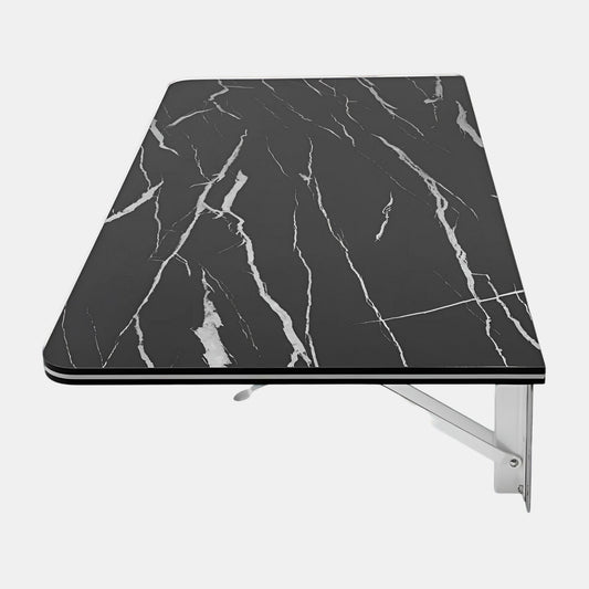 Bureau Pliant Mural Noir | Desk-Elite