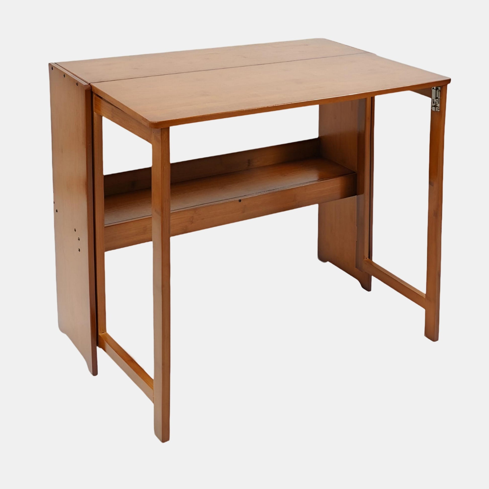 Table Bureau Pliable Bois Foncé | Desk-Elite